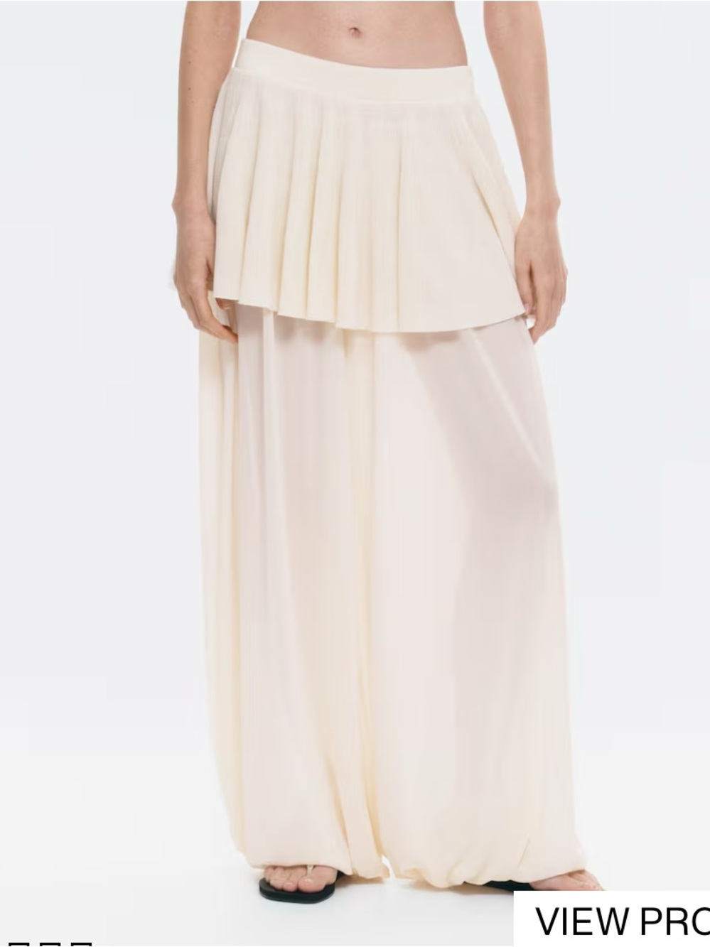 H&M edition sheer balloon pants size small